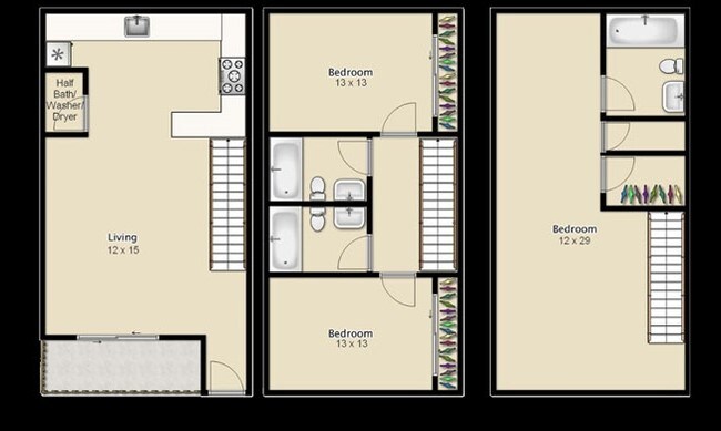 3BR/3BA - Stapleton