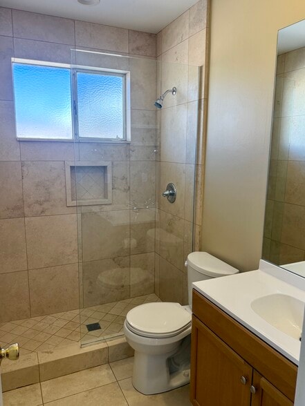 Second bathroom has a walk in shower. - 1450 E Granvia Valmonte