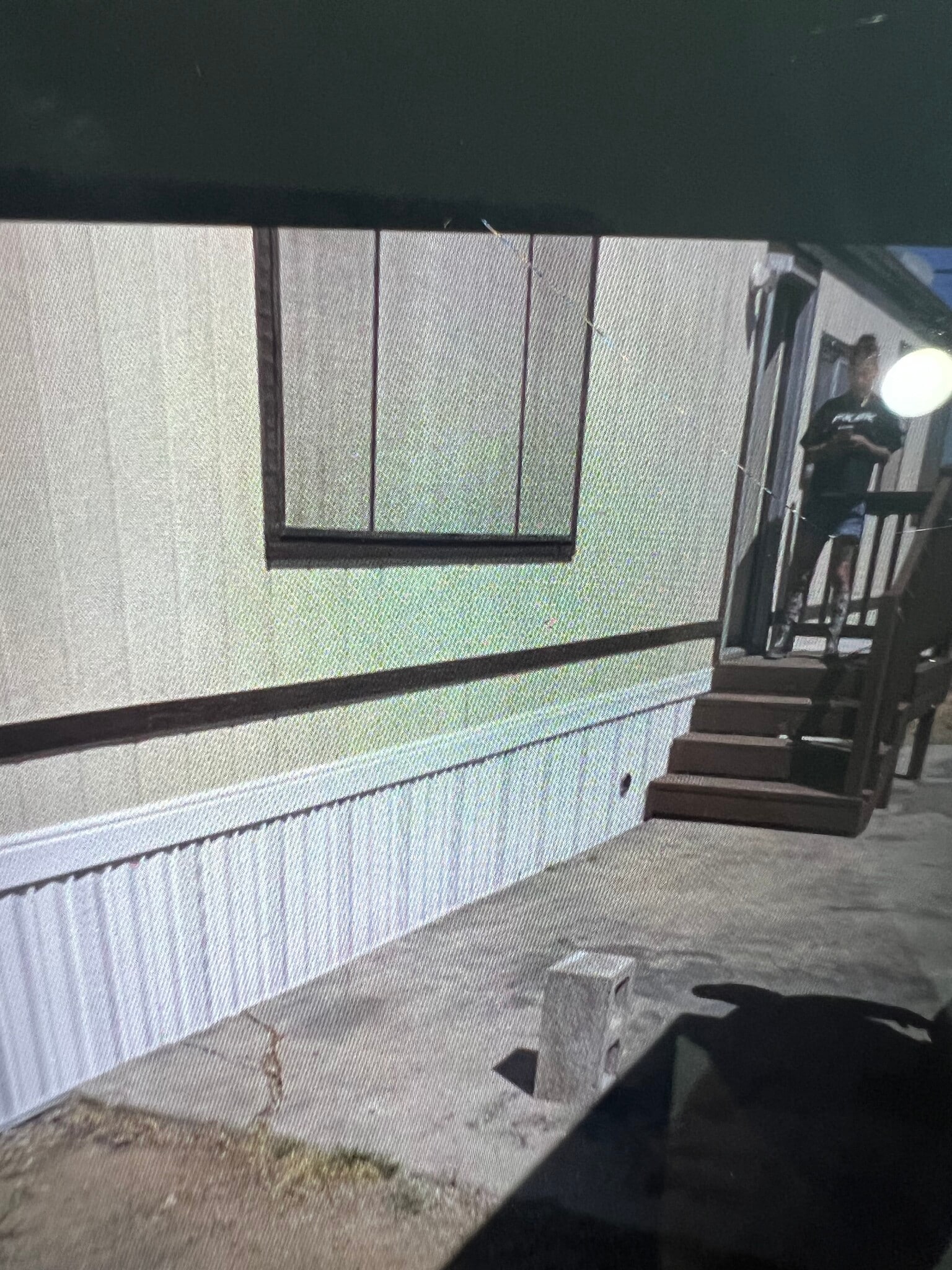 Side outside stairs House - 203 Shoshone Ln