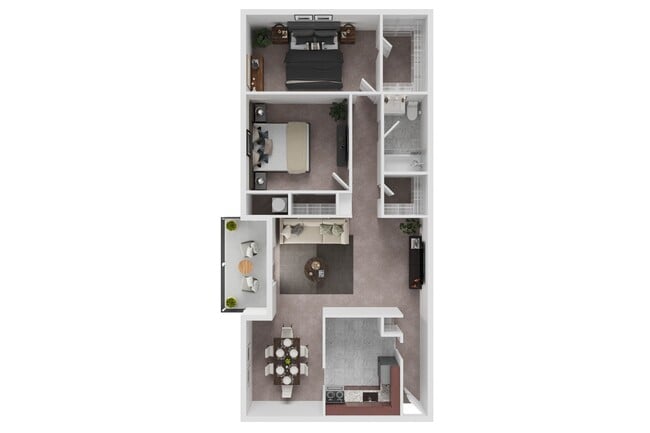2 Bedroom - Caton House