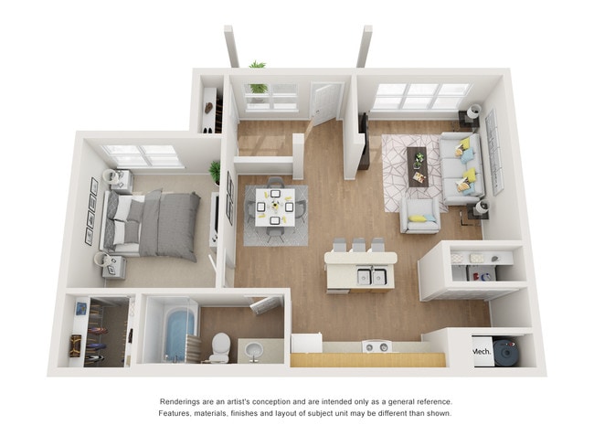 Floorplan - Maple Knoll Apartments