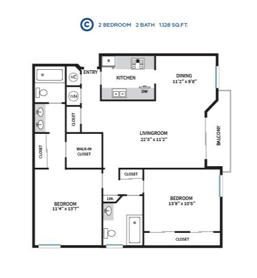 Floorplan - Lassen Village