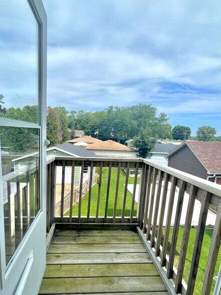 Balcony in Back Bedroom - 1706 33rd St