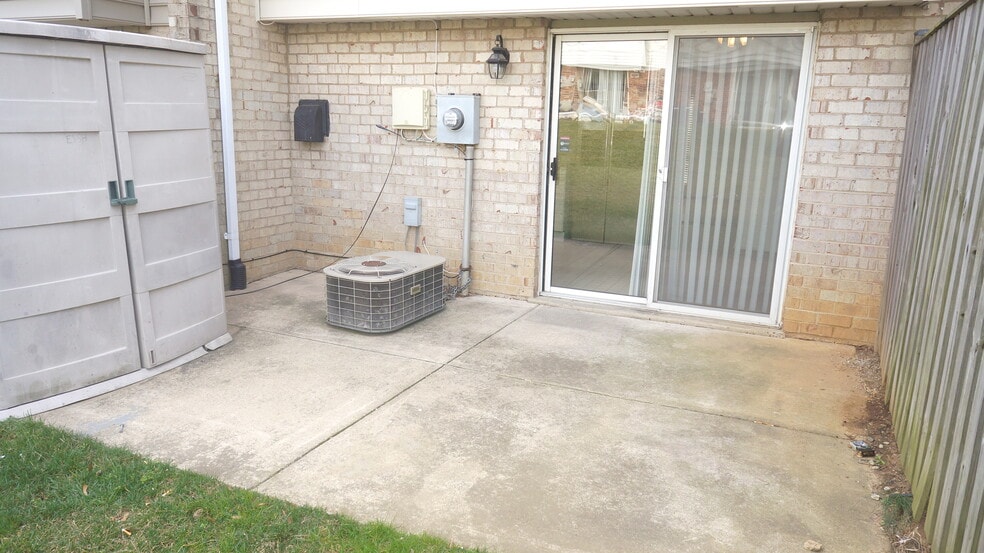Back Yard Patio - 2206 Gingell Pl