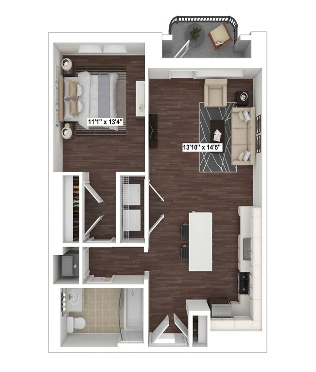 Floorplan - The Woodley