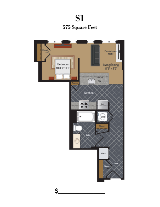 Floorplan - The Millennium