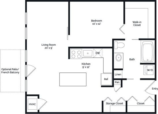 Floorplan - Marbella on Dean