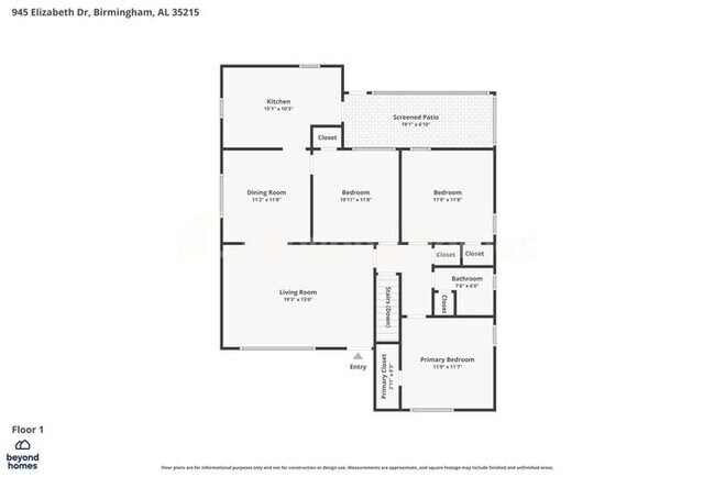 Building Photo - Ready to love where you live? 3 Bed 1 Bath Home Ready for You!
