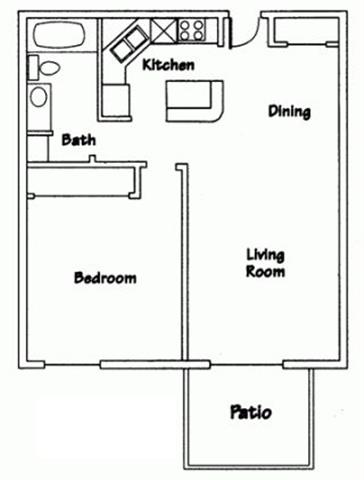 Floorplan - Kearney Meadows Apartments