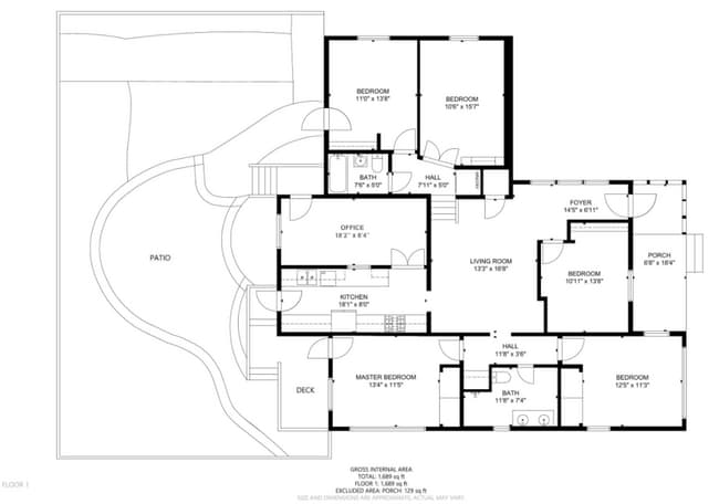 Building Photo - 5BR/2BA with Private Yard!