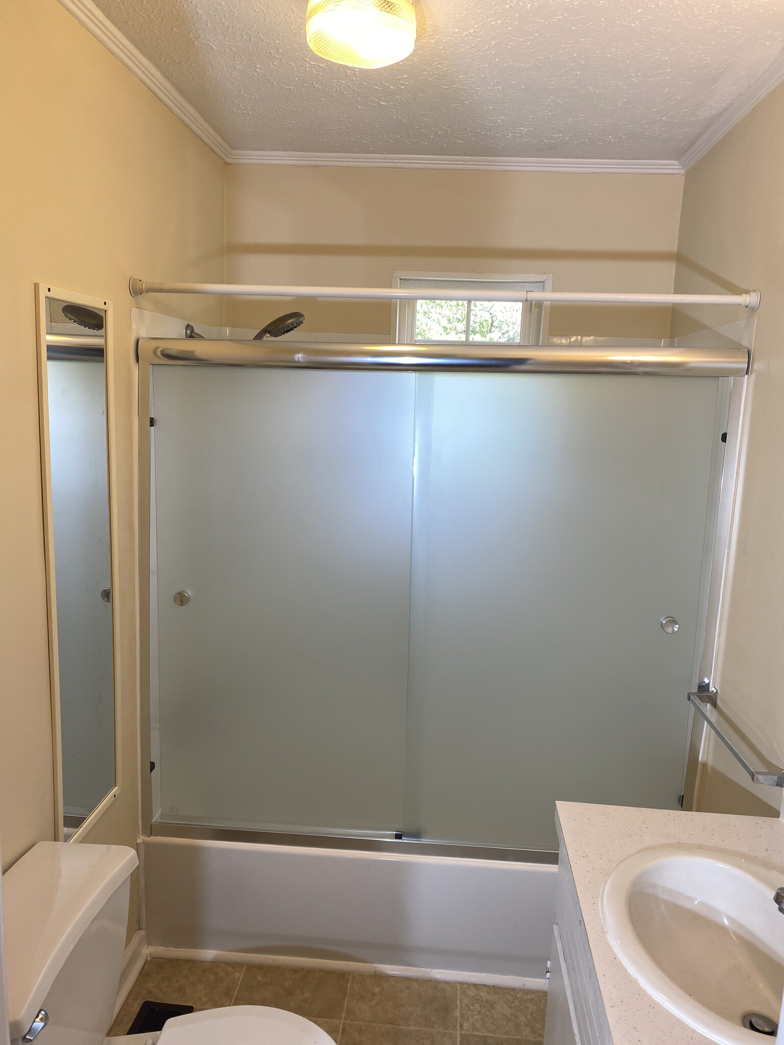 Bath with Glass Shower Door - 112 Holland Dr