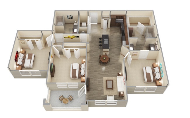 Floorplan - Messina Luxury Apartments