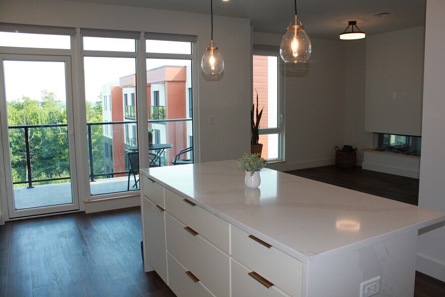 Abundance of kitchen island space for prep and gathering with family/friends - 125 Cambrian Way