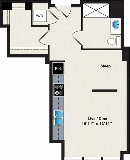 Floorplan - Reside on Green Street