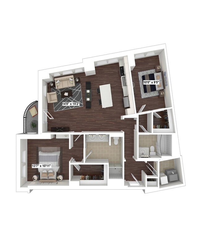 Floorplan - The Woodley