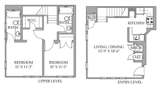 2BR/2BA - Polk Court Apartments