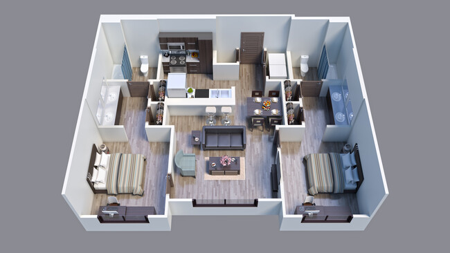 Floorplan - The Icon & The Lofts - Student Living