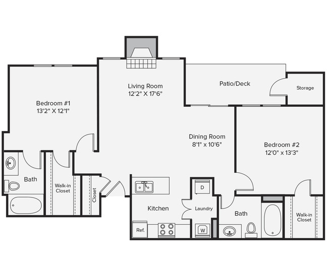 Floorplan - Archstone Redmond Lakeview