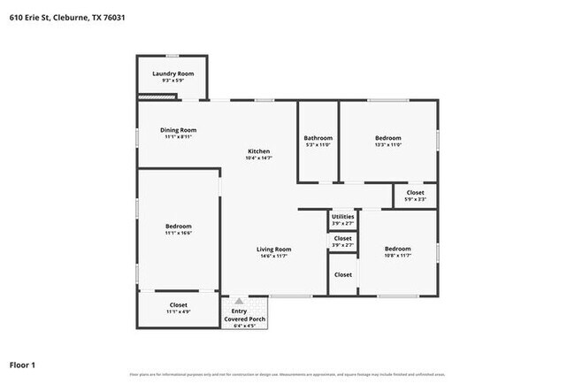 Building Photo - Inviting 3-Bedroom Cleburne Home with Fenced Yard