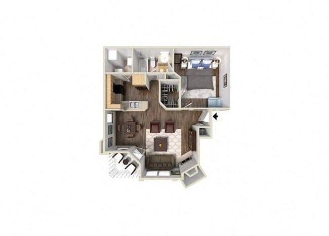 Floorplan - The Met Las Vegas