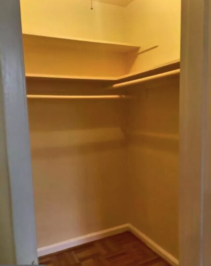 Walk-in bedroom closet - 5112 MacArthur Blvd NW