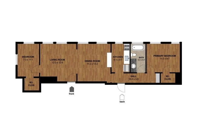 Floorplan - Lagoon Apartments