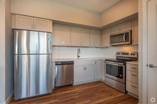 1BD 1BA 596 sq. ft. - Mayfield Station Apartments