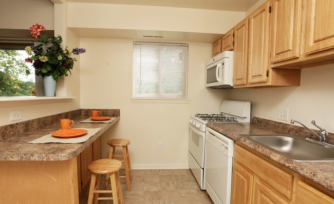 Spacious kitchen with pantry storage and breakfast bar - Hunter Hill