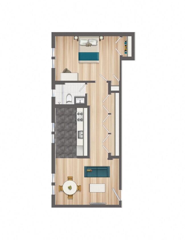 Floorplan - Serenade Apartments