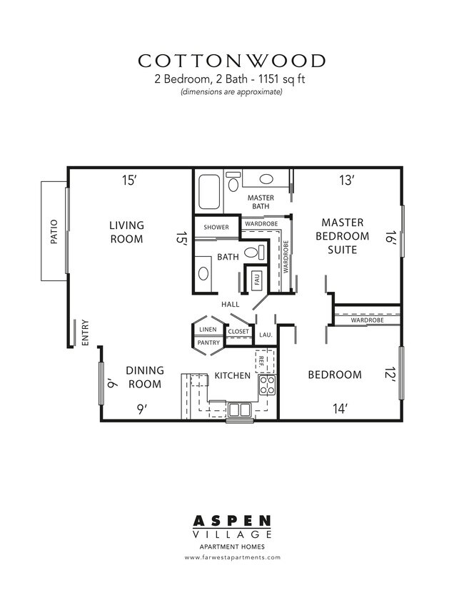 Floorplan - Aspen Village