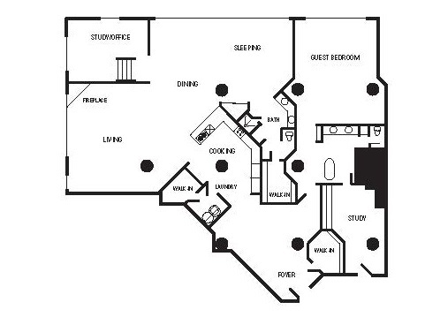 Floorplan - South Side On Lamar