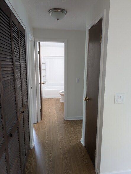 Hallway to bath and bedrooms - 38 Ballard Ave