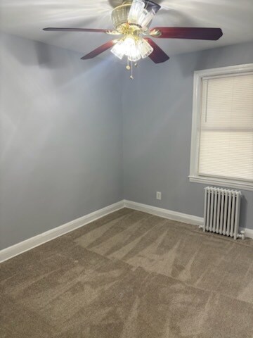 2nd Bedroom with Ceiling fan and New Carpeting - 4008 Hilton Rd