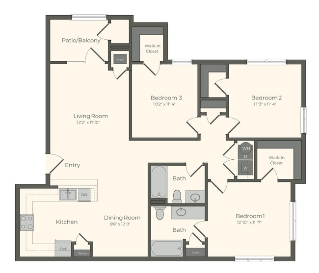 Floorplan - Trails at Big Spring