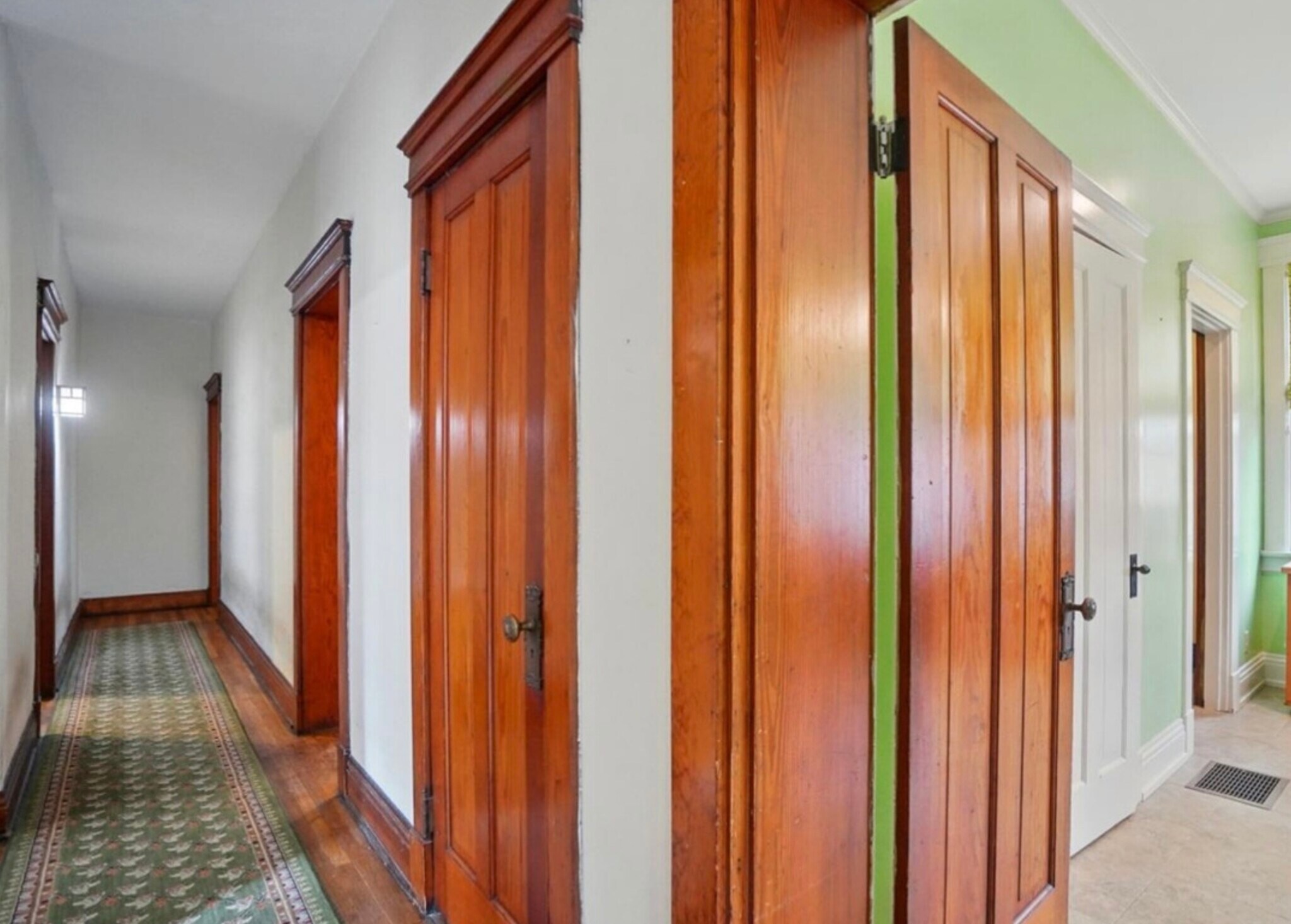 back hallway - 513 Howell Ave
