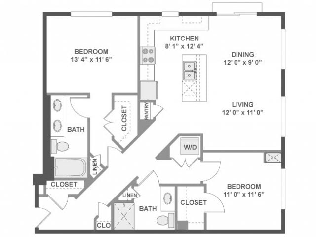 Floorplan - AMLI Evanston