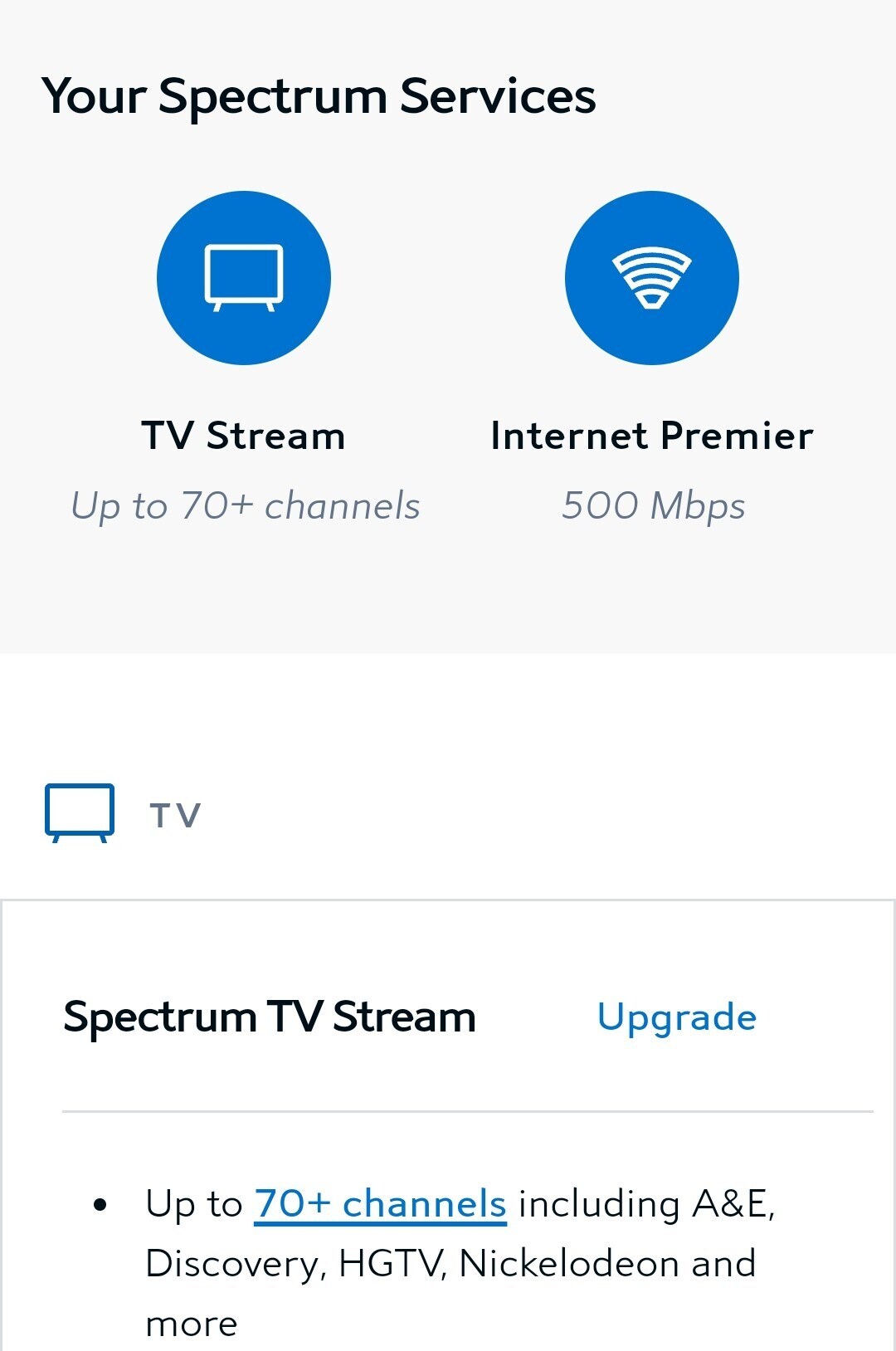 Spectrum Cable included ..up to 70+ premium and sports channels - 5914 Wilson Dr
