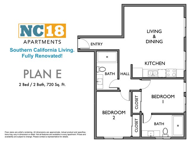 Floorplan - NC18 Apartments