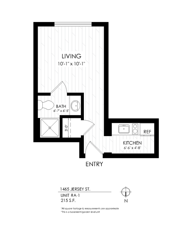 Floorplan - 1465 Jersey