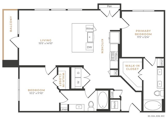 Floorplan - Live at Memorial