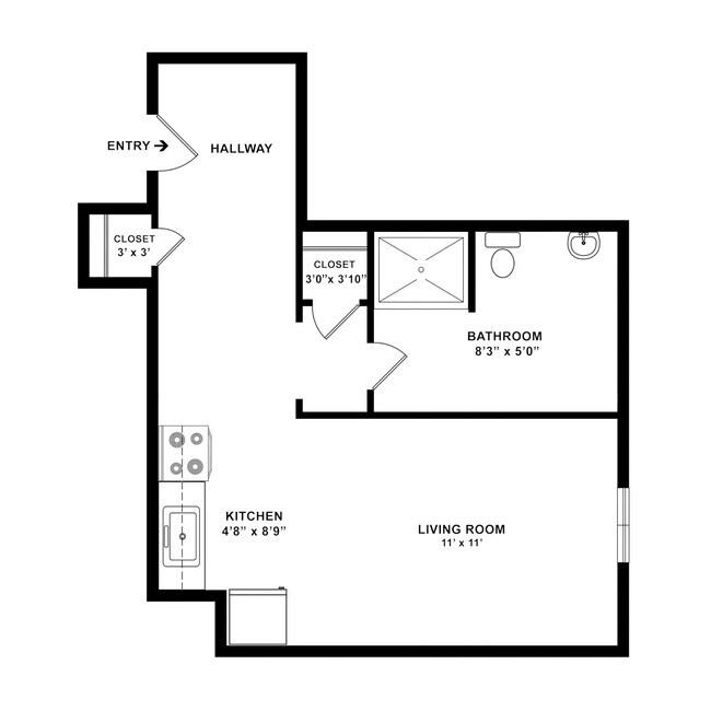 Floorplan - The Madison Apartments