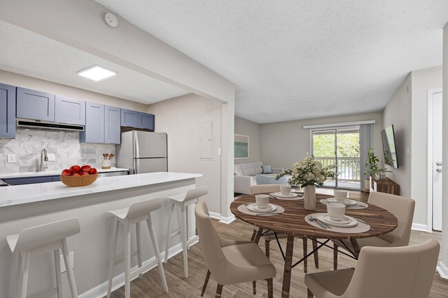 Breakfast Bar in Select Floorplans - Mill House at East Cobb Apartment Homes