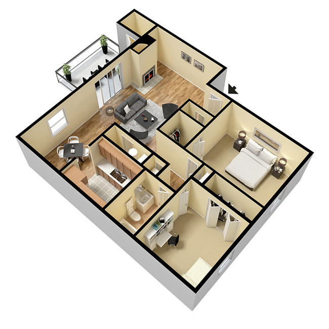 Floorplan - Ashley Pointe