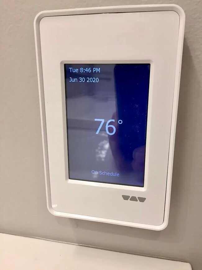 Thermostat controlled heated floors in primary bath - 2051 Park Ave
