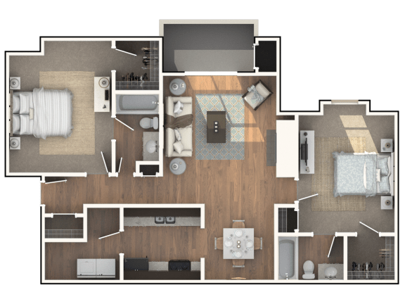 Floorplan - Midwood Gardens