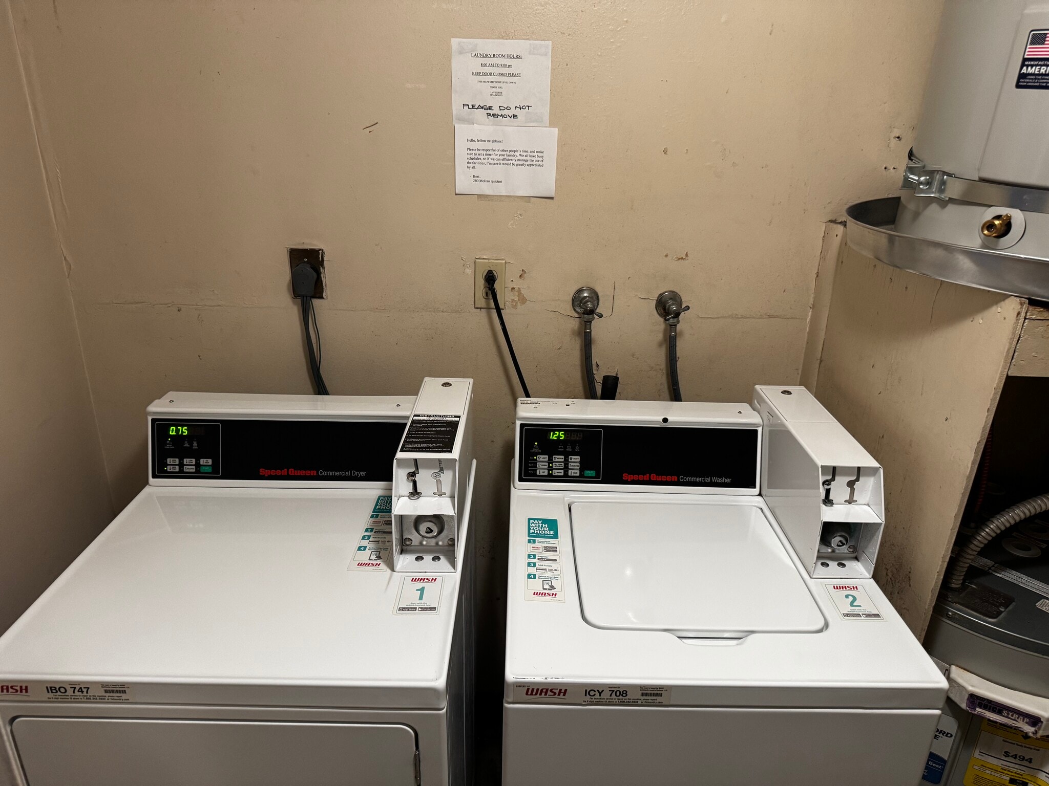 Washer/dryer (1st floor) - 280 Molino Ave