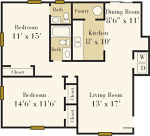 Floorplan - Elmhurst