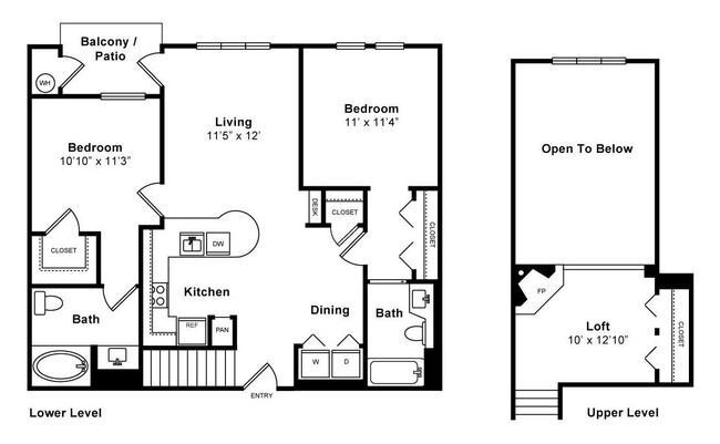 Floorplan - Windsor Lofts at Universal City