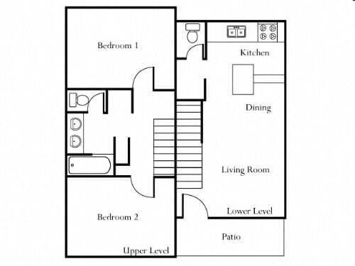 Floorplan - Highlander Park Apartments