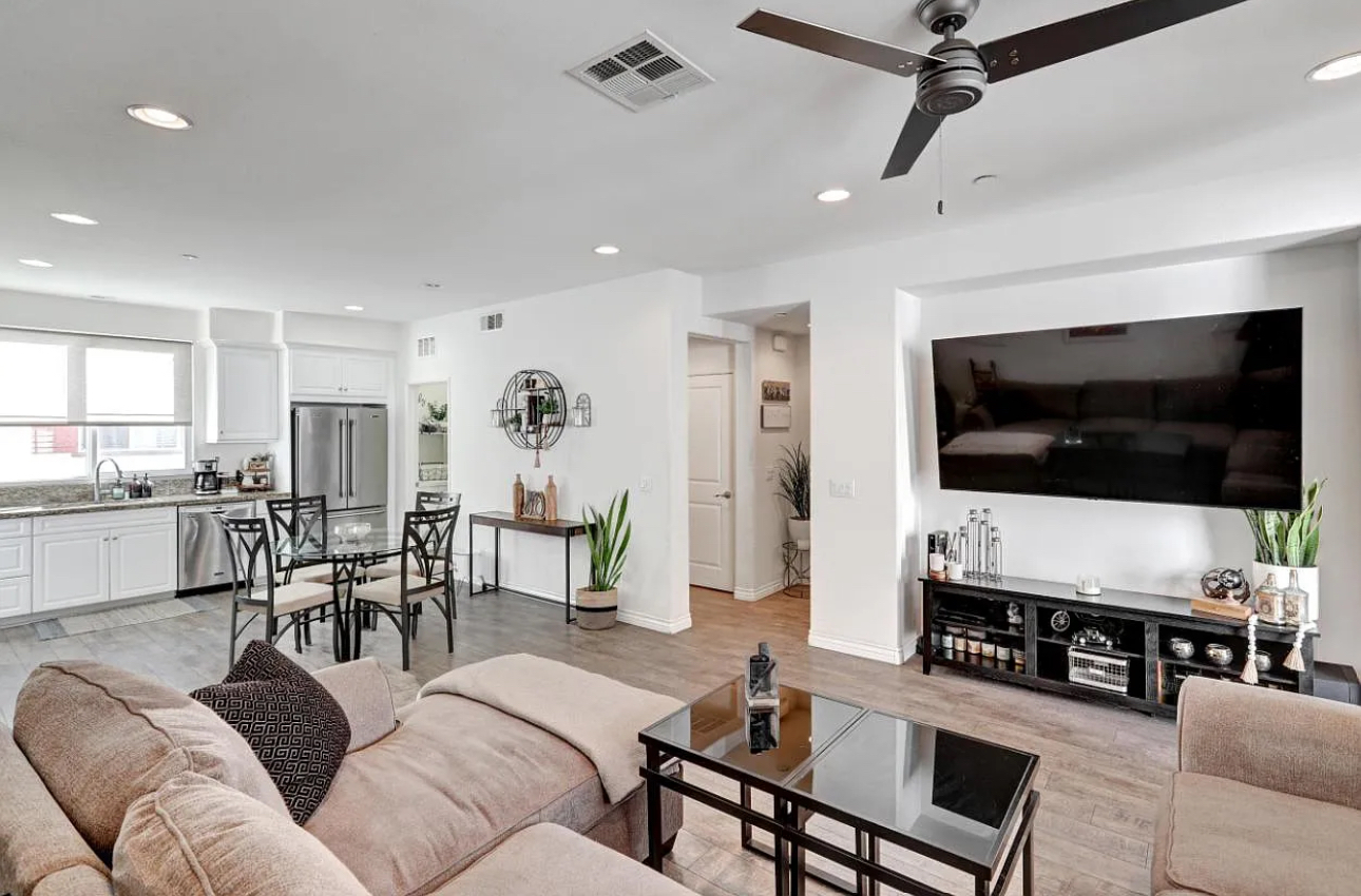 2nd Floor Main Living Space and Kitchen - 6356 Pegasus Ct